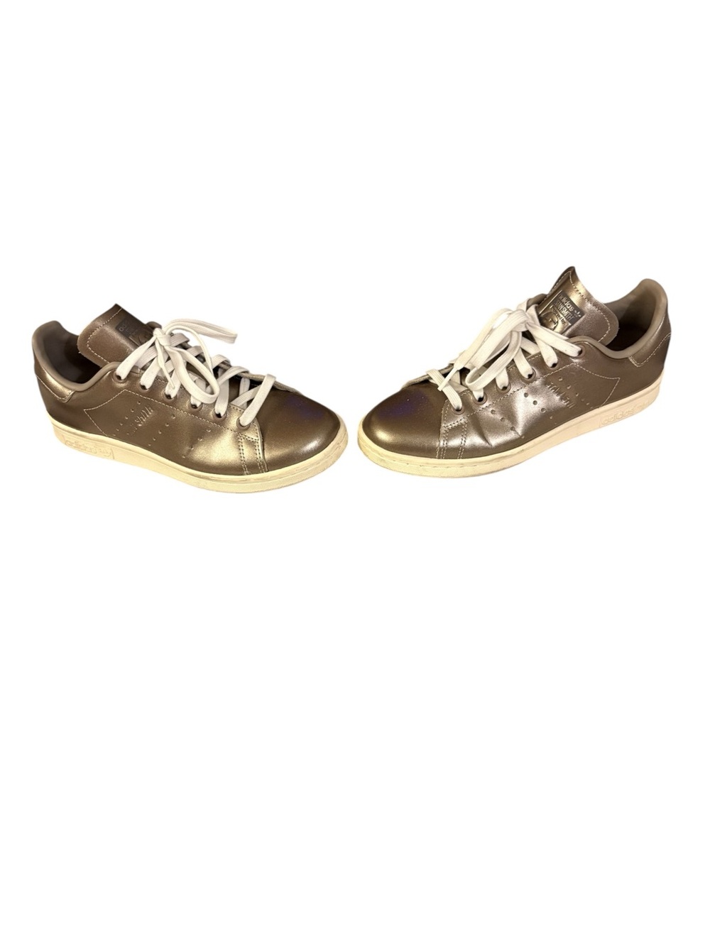 Metallic Stan Smith adidas Women's Lace-Up Sneakers